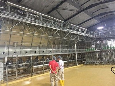 最新氯化鈣噴霧造粒流化床機(jī)，通過山東壽光某化工公司驗(yàn)收